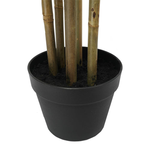 Premium Artificial Bamboo Plant Real Touch Leaves 150cm
