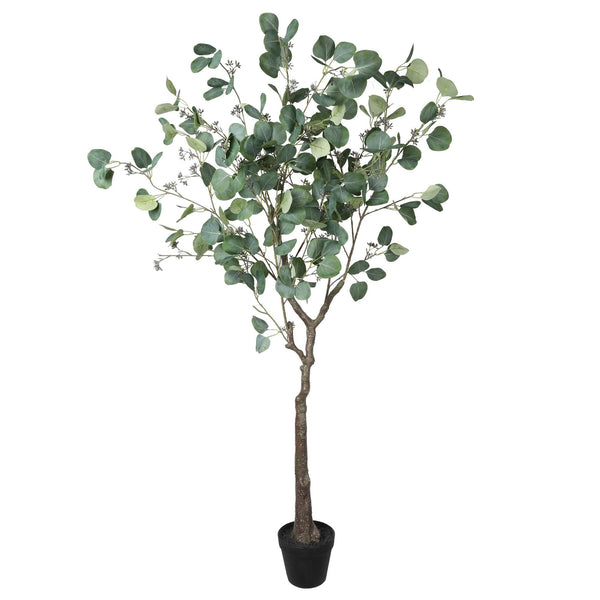 3 Pack - 13 Artificial Eucalyptus Bushes, Faux Greenery Spray, Fake E