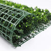 Luxury Flowering Artificial Buxus Hedge Panel UV Resistant 1m x 1m