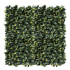 Lemon Leaf Artificial Hedge Panel 1m x 1m – SGS UV Resistant - close-up view