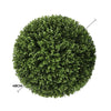 Large Artificial Topiary Ball Natural Buxus 44cm UV Resistant