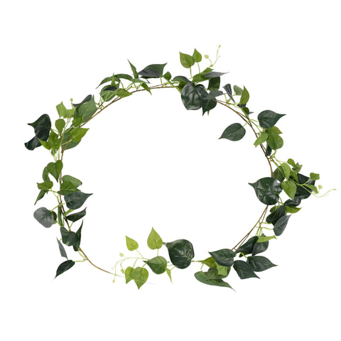 Real Touch Artificial Long Philodendron Garland 190cm