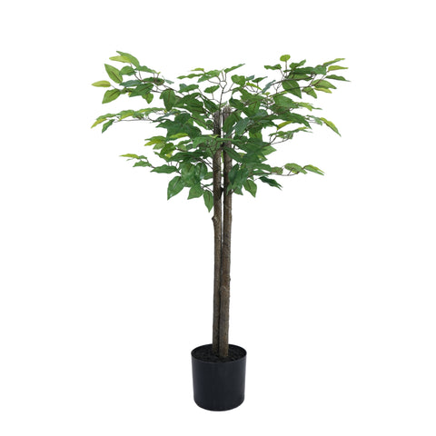 Mixed Green Bushy Artificial Ficus Tree 180cm