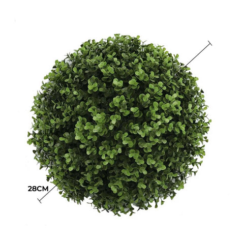 Medium Artificial Topiary Ball Natural Buxus 28cm