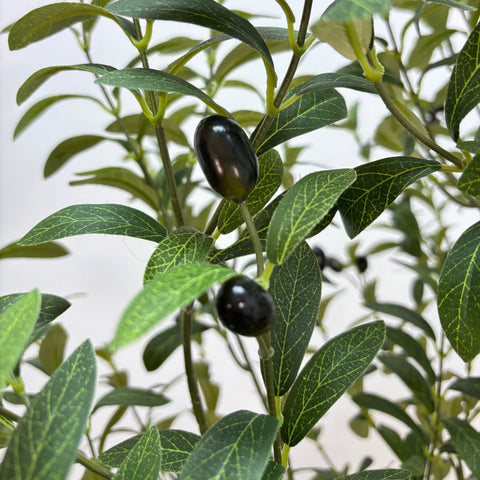 Artificial Bushy Olive Tree With Olives 180cm