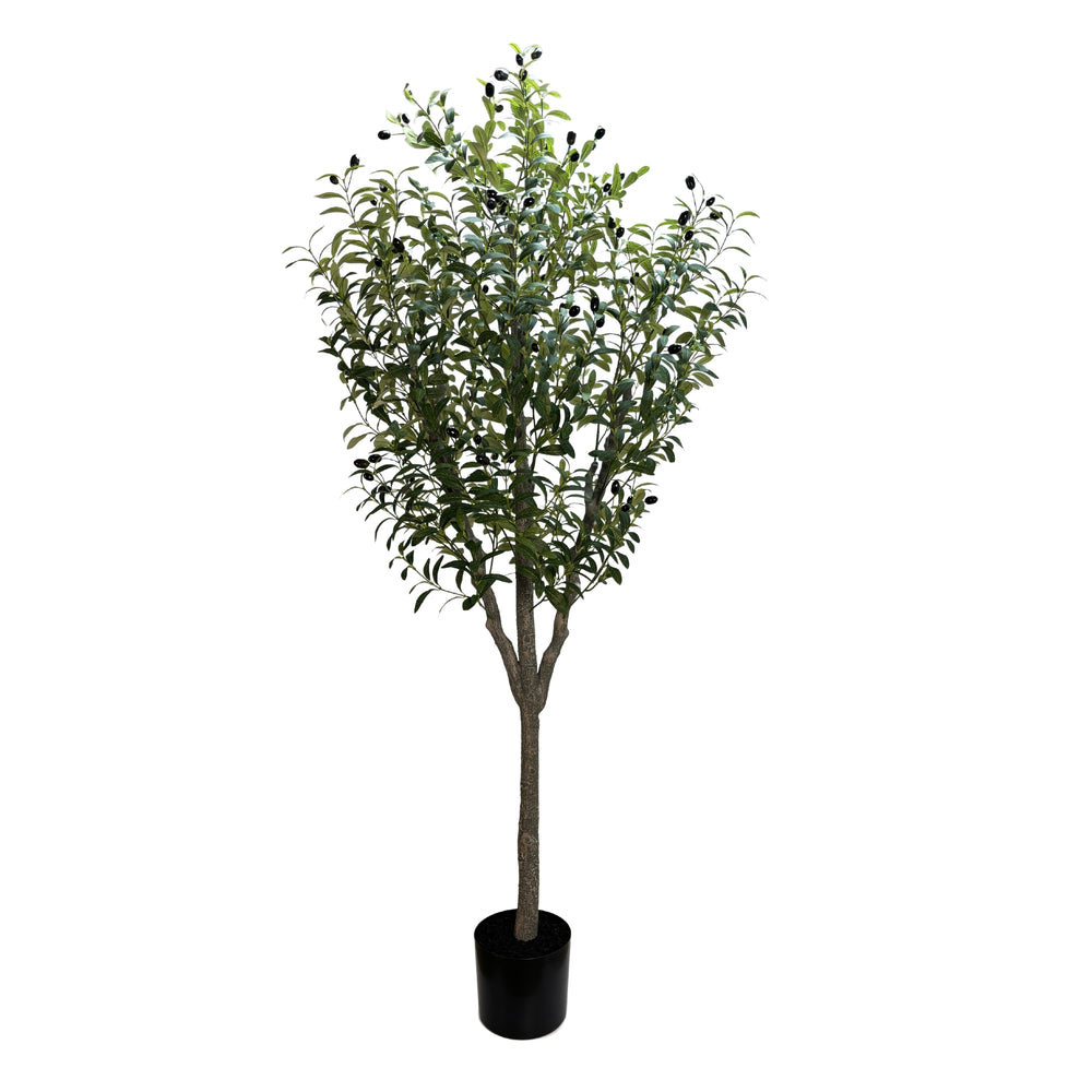 Artificial Bushy Olive Tree With Olives 180cm