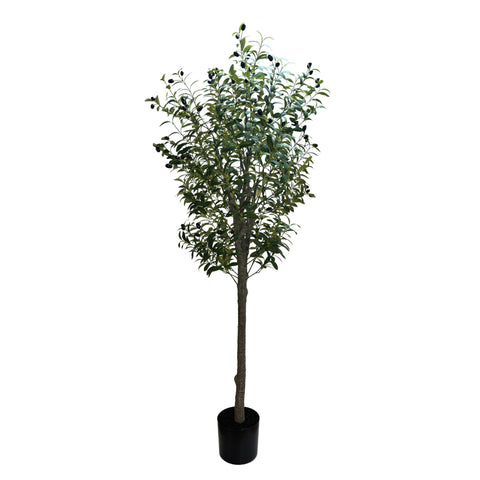 Artificial Bushy Olive Tree With Olives 180cm