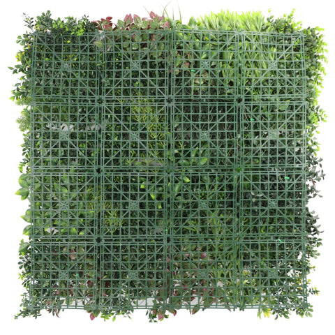 Luxury Evergreen Rainforest Recycled Vertical Garden / Green Wall UV Resistant 1m x 1m