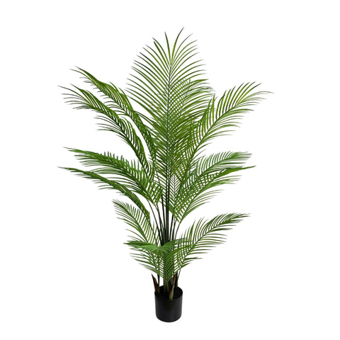 Nearly Natural Sweeping Artificial Modern Bushy Areca Fern Tree 120cm