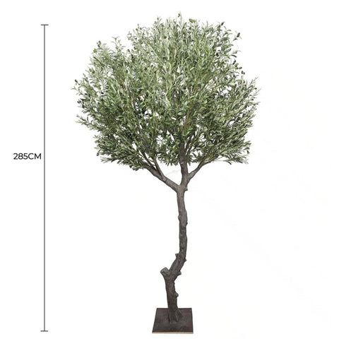 Nearly Natural Extra Large Olive Tree with Olives 285cm