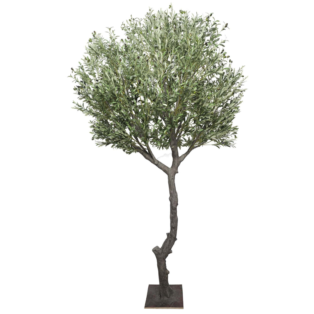 Nearly Natural Extra Large Olive Tree with Olives 285cm