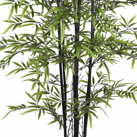 Premium Dense Artificial Black Bamboo 150cm