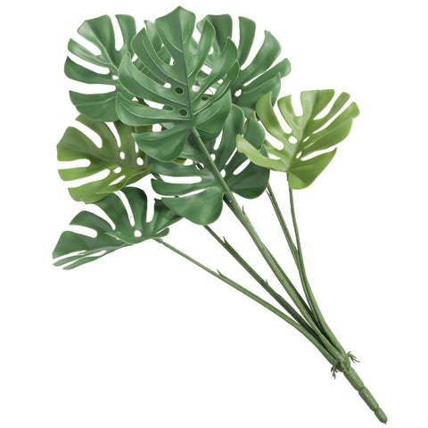 Artificial Monstera Split Leaf Philodendron Plant Stem 60cm UV Resistant