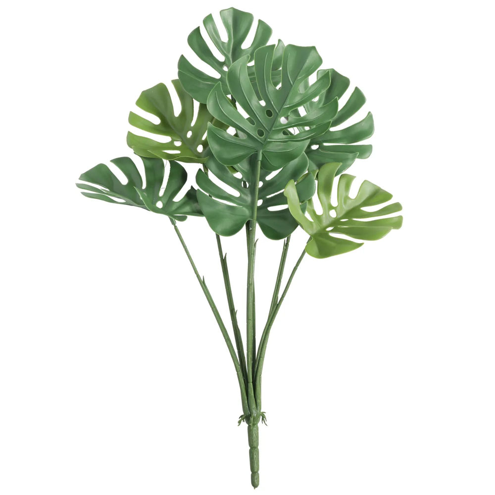 Artificial Monstera Split Leaf Philodendron Plant Stem 60cm UV Resistant