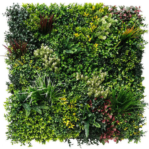 Luxury Triptych Vertical Garden / Living Wall Set 3 Of Pieces 1m X 1m (3 SQM Set) UV Resistant