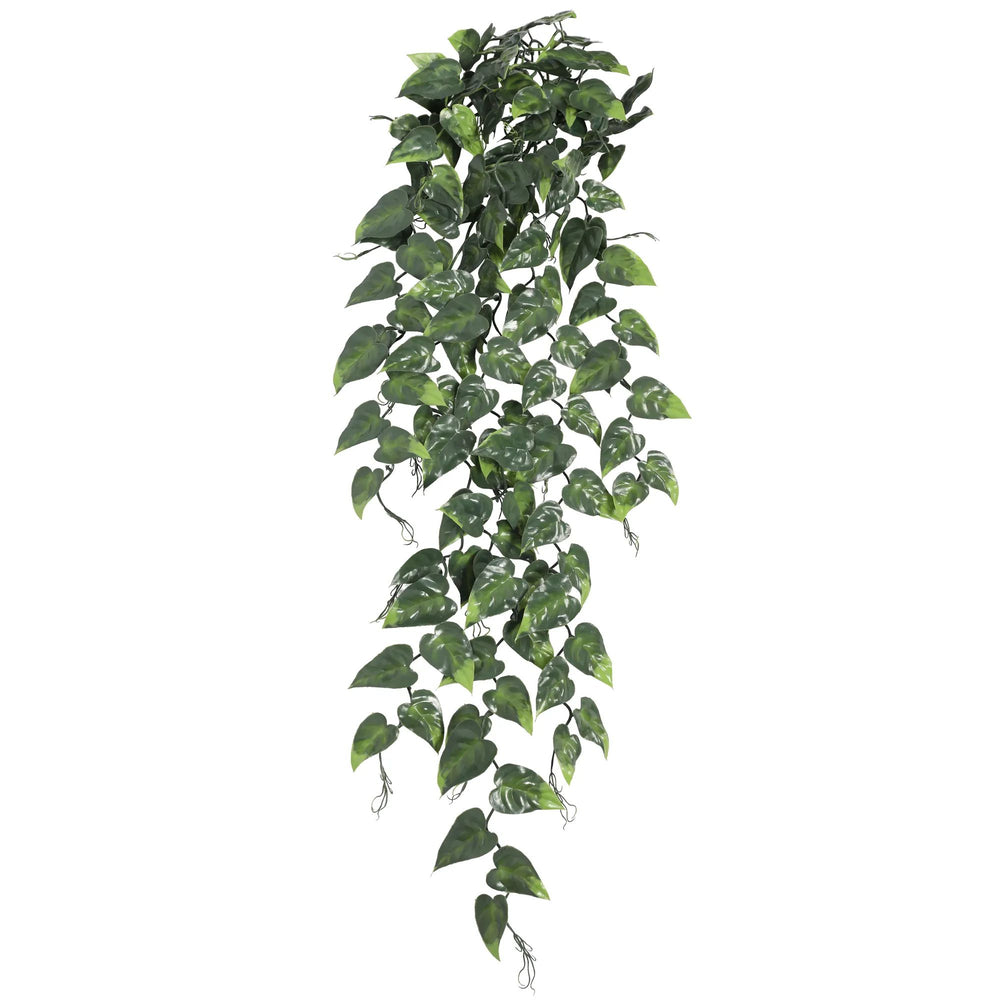 Hanging Artificial Pothos / Philodendron Plant UV Resistant 85cm