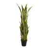Premium Artificial Snake Plant (Sansevieria) 150cm UV Resistant
