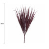 5 Pack Dark Red Artificial Grass Stem 35cm Long UV Resistant (Indoor or Outdoor) - Designer Vertical Gardens artificial green wall sydney artificial vertical garden melbourne