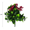 5 Pack Flowering Purple Lilac Stem UV Resistant 25cm - Designer Vertical Gardens artificial garden wall plants artificial green wall installation