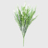 5 Pack Long Stem White Lavender 50cm UV Resistant Wall Plant - Designer Vertical Gardens artificial garden wall plants artificial green wall installation