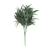 5 - packs Dark Green Tipped Willow Oak Stem UV Resistant 30cm - Designer Vertical Gardens artificial garden wall plants artificial green wall installation