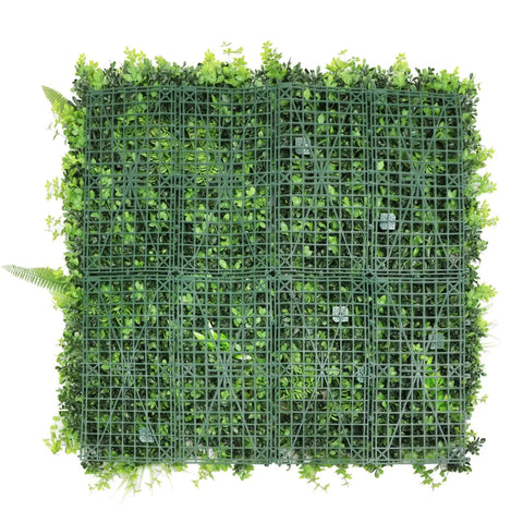 Verdant Fern Artificial Vertical Garden / Green Wall Panel 1m x 1m UV Resistant