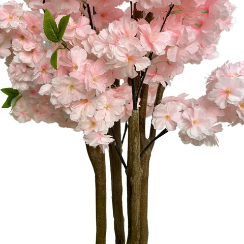 Flowering Artificial 180cm Pink Cherry Blossom Tree