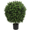76cm UV Resistant Artificial Topiary Shrub | Compact Faux Hedyotis for Outdoor & Indoor - Designer Vertical Gardens artificial green wall sydney artificial hedges sydney