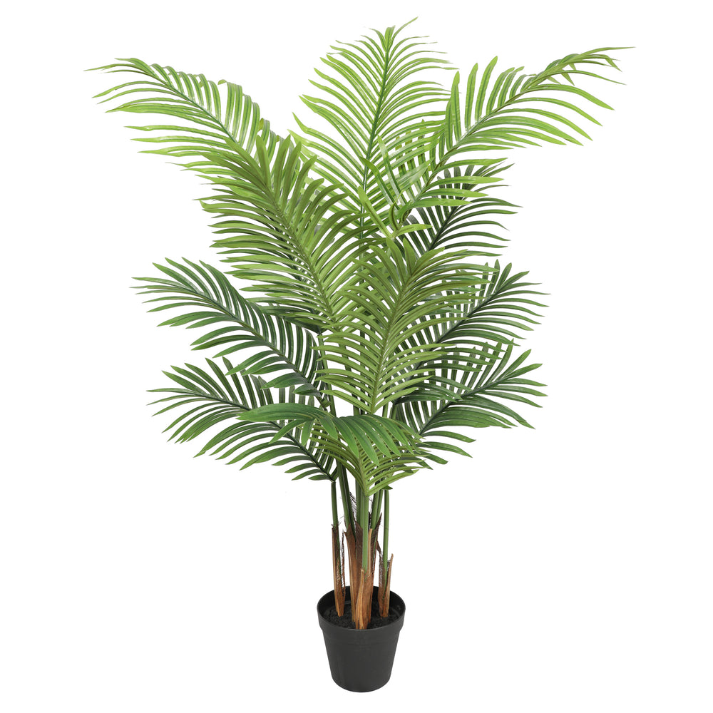 Potted Bushy Artificial Areca Palm Tree 120cm