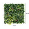 Luxury Green Meadows Vertical Garden Green Wall Panel 1m x 1m – SGS UV Resistant - detail view
