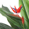 Artificial Bird Of Paradise Plant 150cm (Red Flowers) - overhead view
