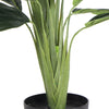 Artificial Bird Of Paradise Plant 110cm (Red Flowers) - Designer Vertical Gardens Flowering plants indoor