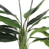 Artificial Bird Of Paradise Plant 110cm (Red Flowers) - Designer Vertical Gardens Flowering plants indoor