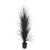 Artificial Black Yucca Grass 115cm - UV Resistant Premium Potted Plant - Designer Vertical Gardens Artificial Trees Dracena & Artificial Yucca