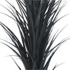 Artificial Black Yucca Grass 115cm - UV Resistant Premium Potted Plant - Designer Vertical Gardens Artificial Trees Dracena & Artificial Yucca