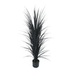 Artificial Black Yucca Grass 115cm - UV Resistant Premium Potted Plant - Designer Vertical Gardens Artificial Trees Dracena & Artificial Yucca