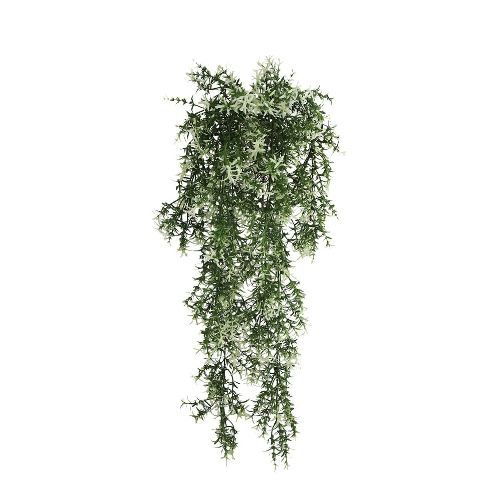 Artificial Cascading Jasmine Vine – UV Resistant & Fire Safe (20cm x 76cm) - Designer Vertical Gardens artificial hanging ferns hanging fern