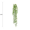 Artificial Dense Hanging Evergreen Plant (Two - Tone) 130cm - Designer Vertical Gardens fake plant stem garland