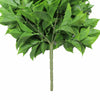Artificial Dense Hanging Flowering Pothos Bush Vivid Green UV Resistant and Fire Rated 27cm x 72cm - Designer Vertical Gardens artificial hanging ferns hanging fern