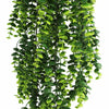 Artificial Dense Hanging Lush Green Eucalyptus Garland Bush UV Resistant and Fire Rated 18cm x 77cm - Designer Vertical Gardens hanging fern hanging garland
