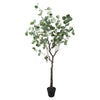 Artificial Eucalyptus Tree (Red Box Eucalyptus Polyanthemos) 150cm - Designer Vertical Gardens Articial Trees Artificial Trees