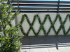 Artificial Extendable Hanging Flowering White Eucalyptus Vine UV Resistant 55cm - Designer Vertical Gardens artificial hanging ferns hanging garland