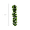 Artificial Extendable Hanging Flowering White Eucalyptus Vine UV Resistant 55cm - Designer Vertical Gardens artificial hanging ferns hanging garland