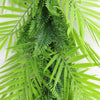Artificial Extendable Hanging Tropical Palm And Fern Vine 55cm UV Resistant - Designer Vertical Gardens artificial hanging basket artificial hanging ferns