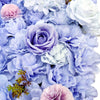 Artificial Flower Wall Backdrop Panel 40cm X 60cm Mixed Lilac Flowers - Designer Vertical Gardens Artificial hedge panels artificial vertical garden melbourne