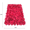 Artificial Flower Wall Backdrop Panel 40cm X 60cm Romantic Red - Designer Vertical Gardens artificial green walls with flowers Flowering plants