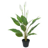 Artificial Flowering White Peace Lily / Calla Lily 95cm - Designer Vertical Gardens artificial vertical garden melbourne artificial vertical garden plants