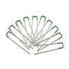 Artificial Grass Roll Pegs / Fake Grass Galvanized Metal Pegs With Green Top 10 Pieces - Designer Vertical Gardens artificial green wall installation Installation Equipment