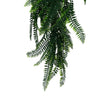 Artificial Hanging Boston Fern Garland – UV Resistant & Fire Rated (27cm x 84cm) - Designer Vertical Gardens artificial hanging ferns hanging fern