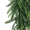 Artificial Hanging Boston Fern Garland – UV Resistant & Fire Rated (27cm x 84cm) - Designer Vertical Gardens artificial hanging ferns hanging fern